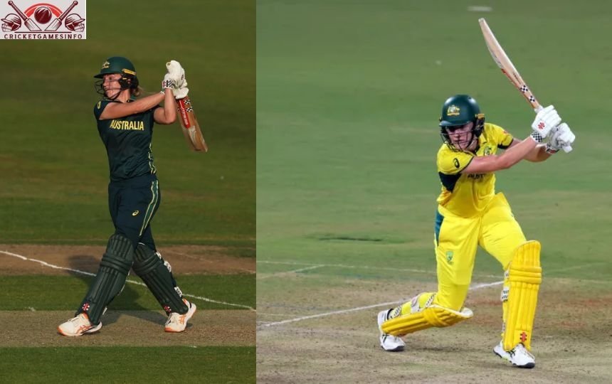 Annabel Sutherland batting for australia national cricket team