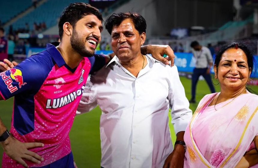 Dhruv with her Parents