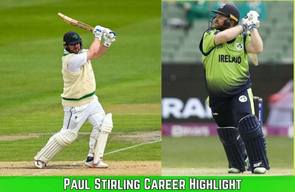 Paul Stirling Batting Shot